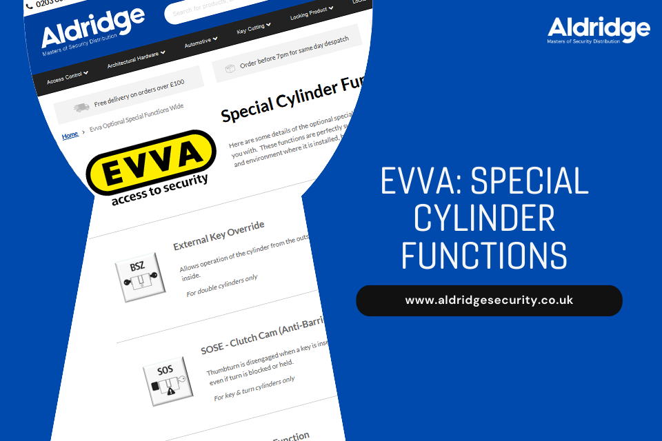 EVVA Optional Special Functions